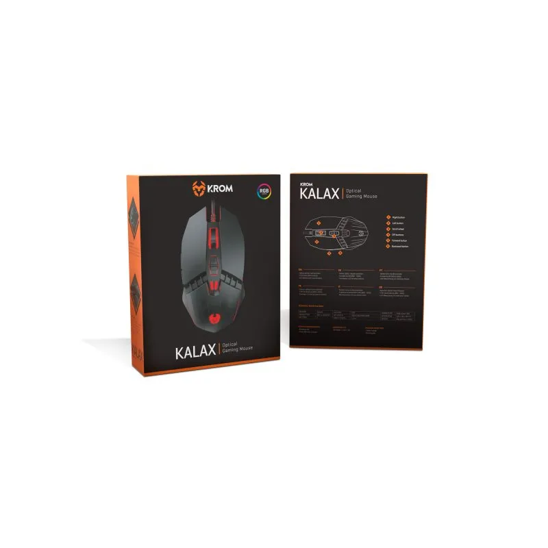 Krom Ratón Gaming KALAX DPI 7 COLORES LED - Imagem de Detalhe 20