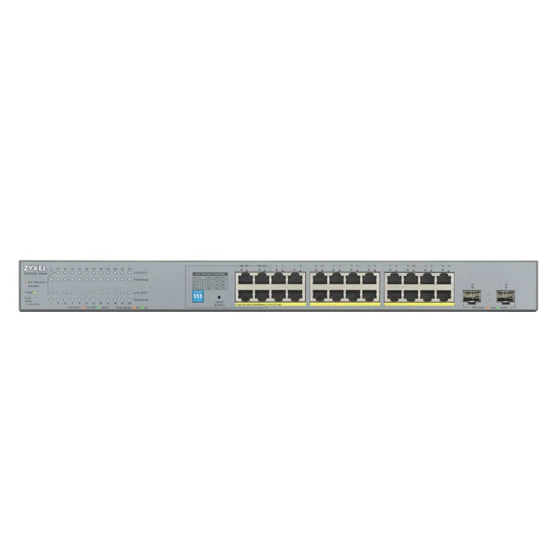 Zyxel GS1300-26HP-EU0101F switch de rede Não-gerido Gigabit Ethernet (10/100/1000) Power over Ethernet (PoE) Cinzento - Imagem de Detalhe 16