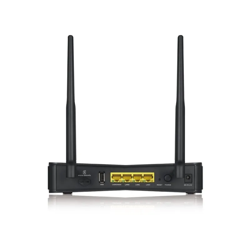 Zyxel LTE3301-PLUS router sem fios Gigabit Ethernet Dual-band (2,4 GHz / 5 GHz) 4G Preto - Imagem de Detalhe 18