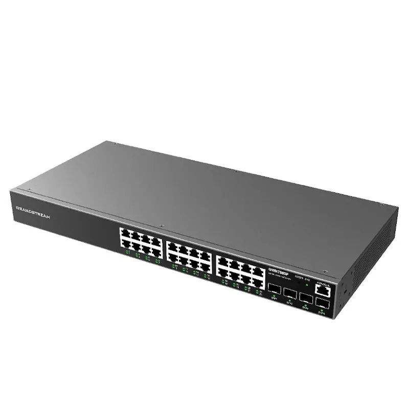 Grandstream GWN7803P Switch 24xGbE PoE 4xSFP 360W - Imagem de Detalhe 5