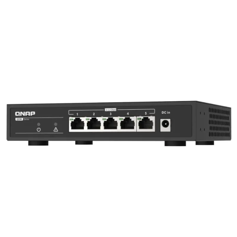 QNAP QSW-1105-5T switch de rede Não-gerido Gigabit Ethernet (10/100/1000) Preto - Imagem de Detalhe 8