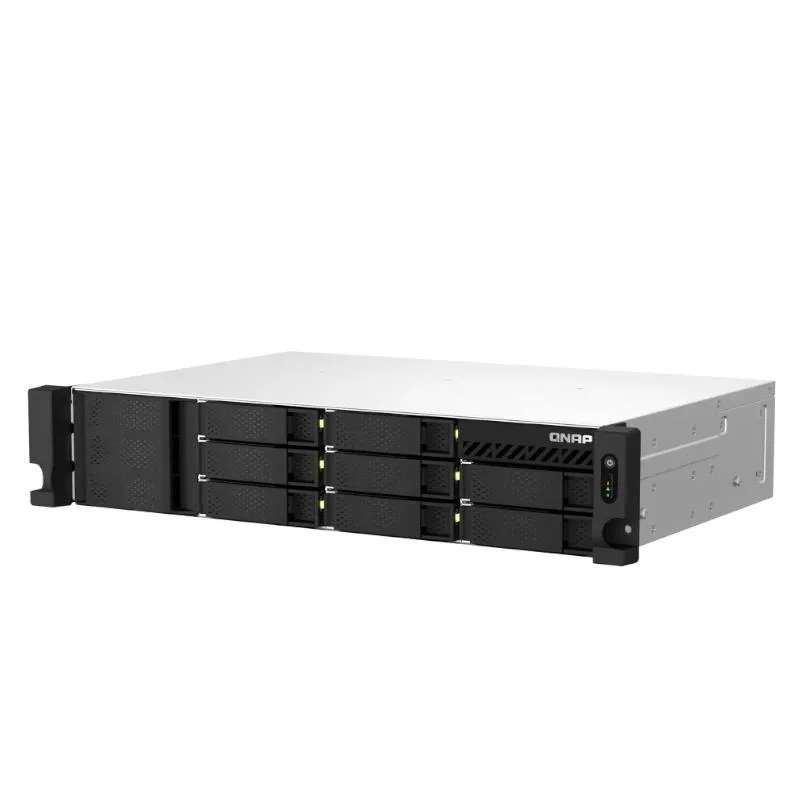 QNAP TS-864EU-8G servidor NAS e de armazenamento Rack (2U) Intel® Celeron® 8 GB DDR4 0 TB QNAP Turbo System Preto - Imagem de Detalhe 8