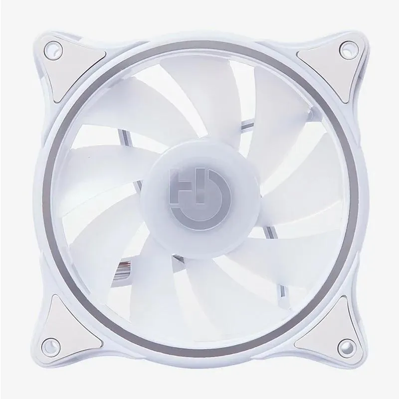 Hiditec N18 ARGB Caixa de computador Ventoinha 12 cm Branco - Imagem de Detalhe 8