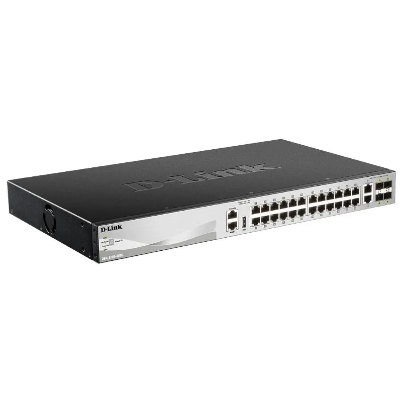 D-Link DGS-3130-30S/E switch de rede Gerido L3 10G Ethernet (100/1000/10000) Cinzento - Imagem de Detalhe 5
