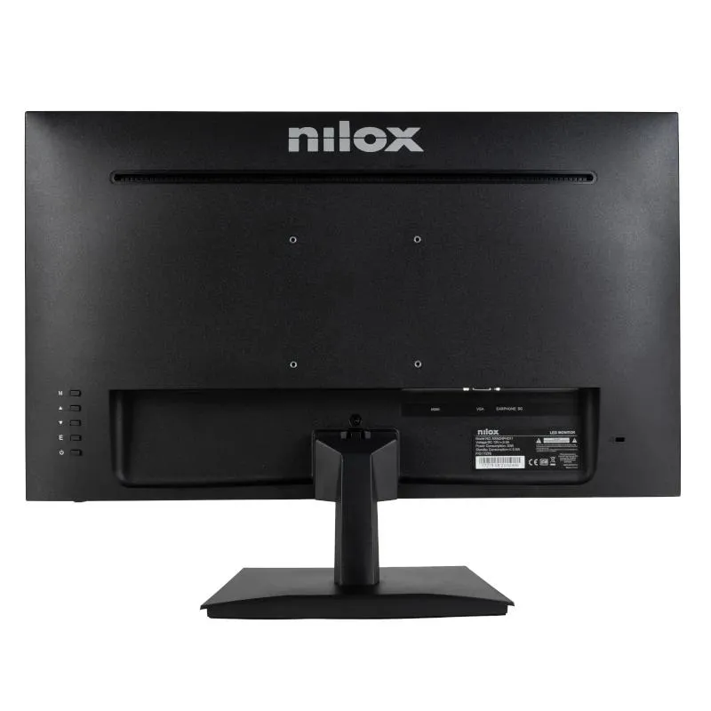 Nilox MONITOR 23.8" NXM24FHD11 LED FHD 75HZ 16:9 5MS HDMI/VGA monitor de ecrã 61 cm (24") 1920 x 1080 pixels Full HD Preto - Imagem de Detalhe 9