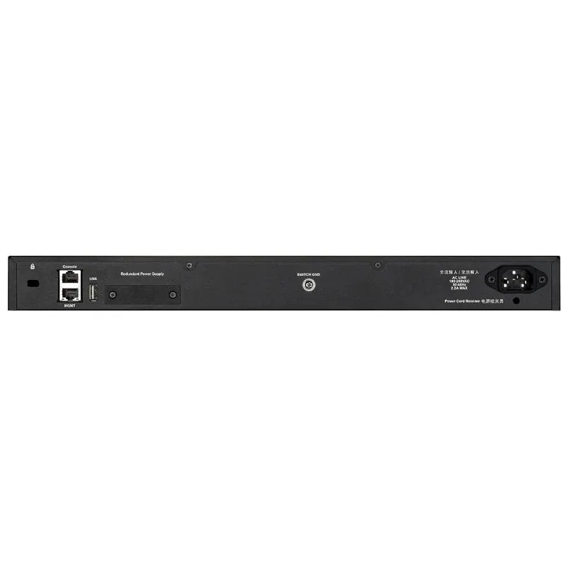D-Link DGS-3130-54PS/E switch de rede Gerido L3 Gigabit Ethernet (10/100/1000) Power over Ethernet (PoE) Cinzento - Imagem de Detalhe 6