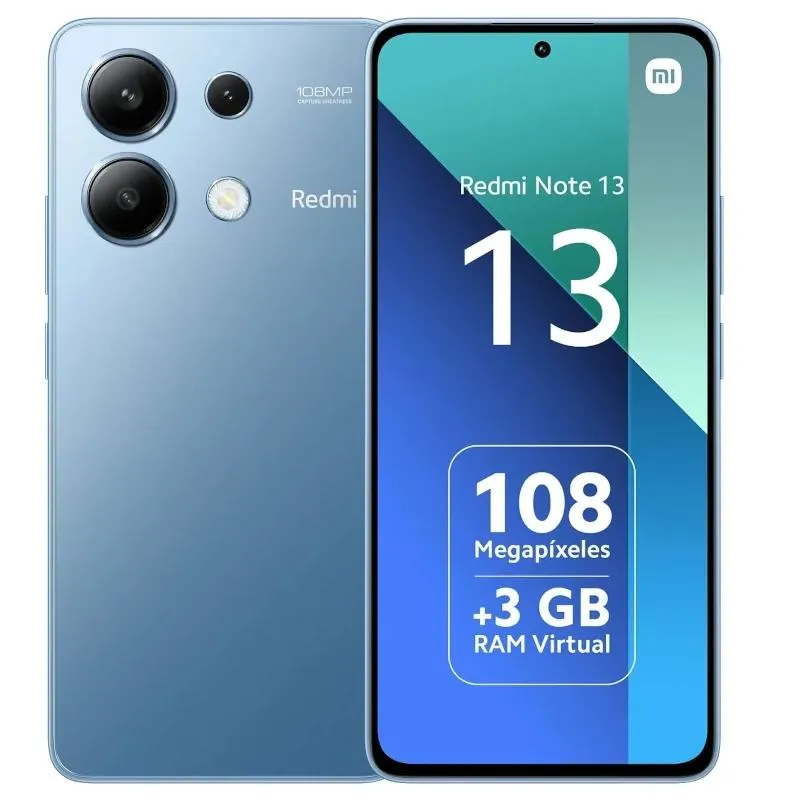 XIAOMI Redmi Note 13 6,67" 128GB 6GB Azul - Imagem de Detalhe 8