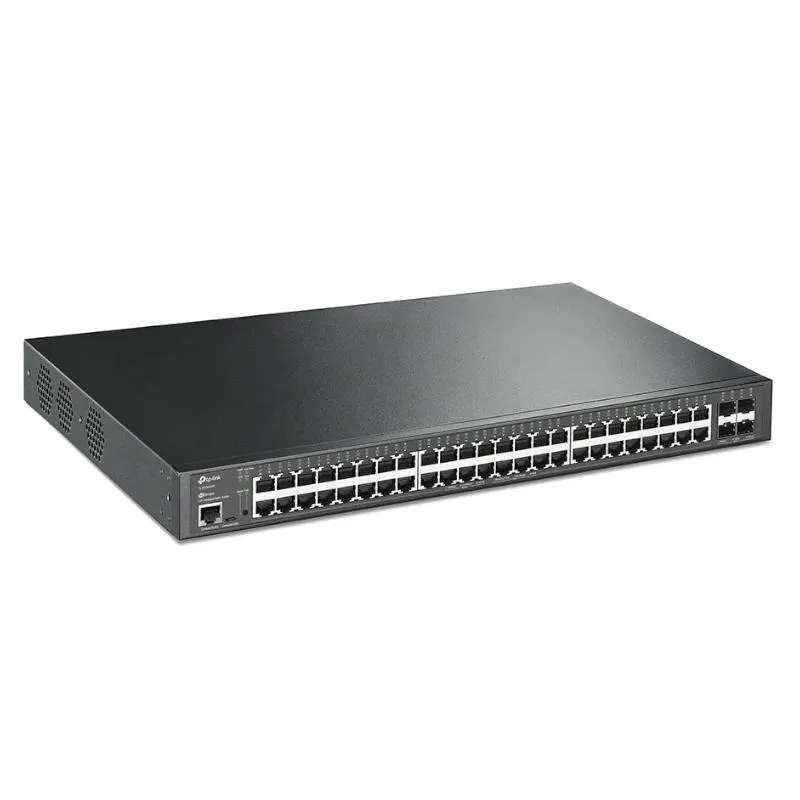 TP-Link Omada SG3452XP switch de rede Gerido L2+ Gigabit Ethernet (10/100/1000) Power over Ethernet (PoE) 1U Preto - Imagem de Detalhe 9