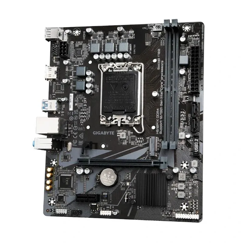 GIGABYTE H610M K DDR4 motherboard Intel H610 Express LGA 1700 micro ATX - Imagem de Detalhe 8