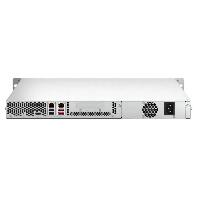 QNAP TS-464U NAS Rack (1U) Intel® Celeron® N5095 8 GB DDR4 0 TB QNAP Turbo System Alumínio, Preto - Imagem de Detalhe 7