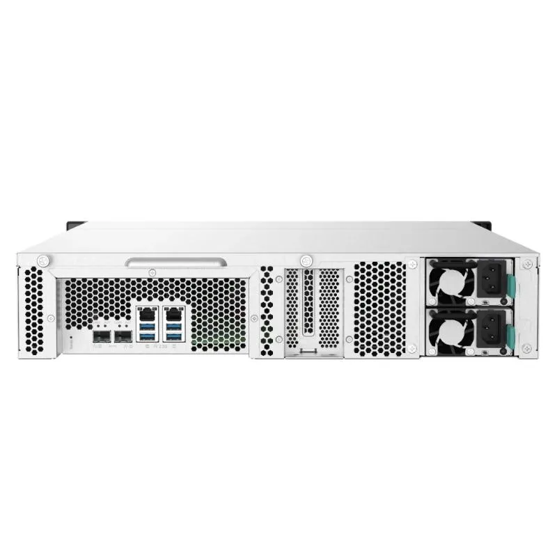 QNAP TS-832PXU-RP NAS Rack (2U) Annapurna Labs AL324 4 GB DDR4 0 TB QNAP Turbo System Preto - Imagem de Detalhe 9