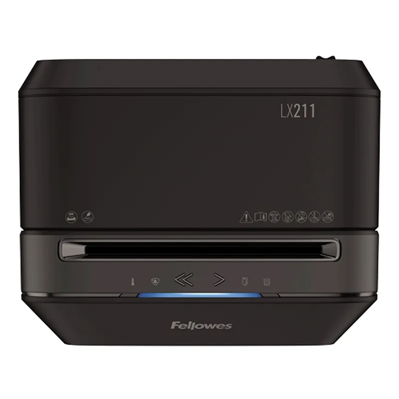 Fellowes LX Series Powershred LX211 destruidora de papel Trituração micro-corte Preto - Imagem de Detalhe 39
