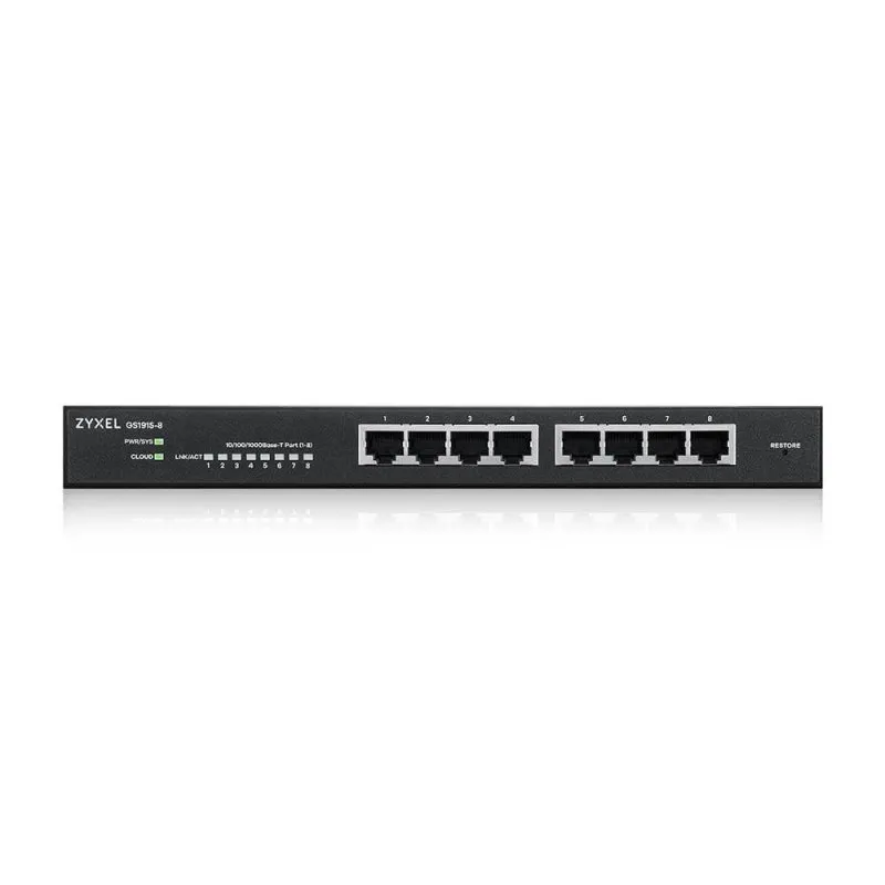 Zyxel GS1915-8 Gerido L2 Gigabit Ethernet (10/100/1000) Preto - Imagem de Detalhe 40