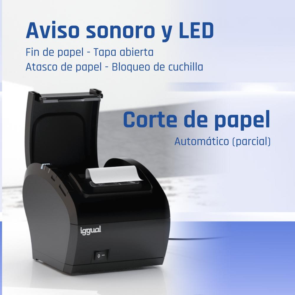 iggual TP8002 203 x 203 DPI Com fios Acionamento térmico direto Impressora POS - Imagem de Detalhe 124