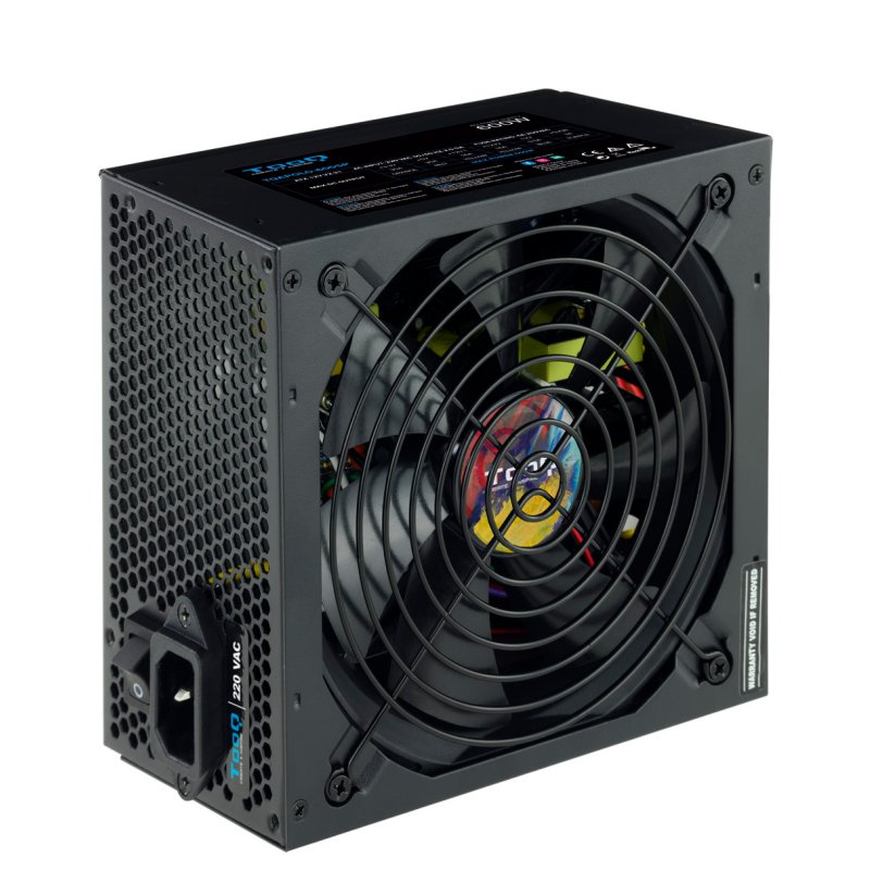 TooQ TQAPOLO-600SP fonte de alimentação 600 W 20+4 pin ATX ATX Preto - Imagem de Detalhe 49