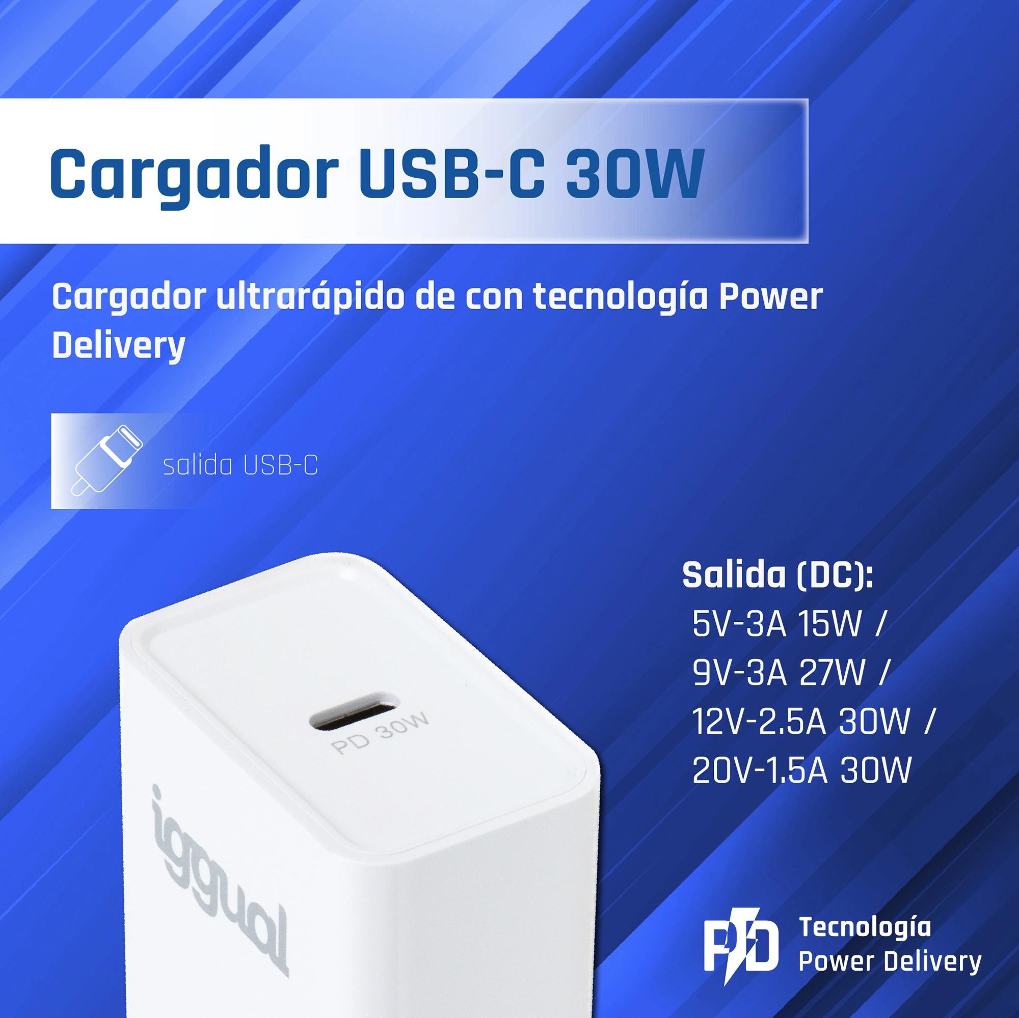 iggual IGG318317 carregador de dispositivos móveis Universal Branco AC Interior - Imagem de Detalhe 12