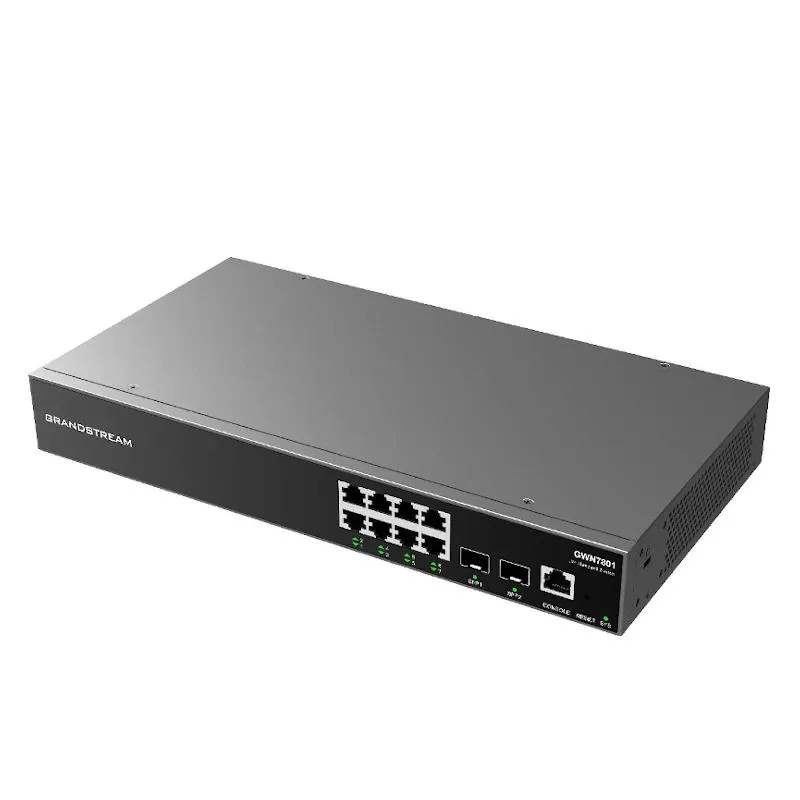 Grandstream GWN7801P Switch 8xGbE PoE 2xSFP 120W - Imagem de Detalhe 7