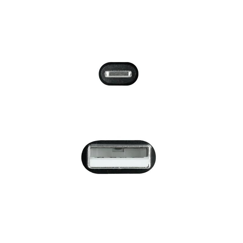 Nanocable 10.10.0401-COBK cabo Lightning 1 m Preto - Imagem de Detalhe 8
