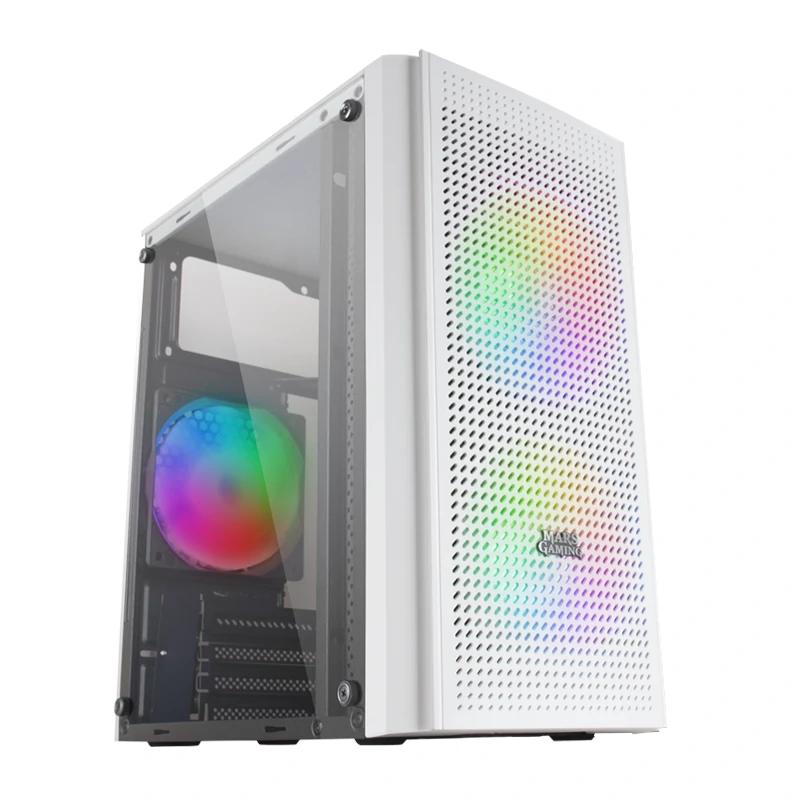 Mars Gaming MC300W caixa para computador Mini Tower Branco - Imagem de Detalhe 4