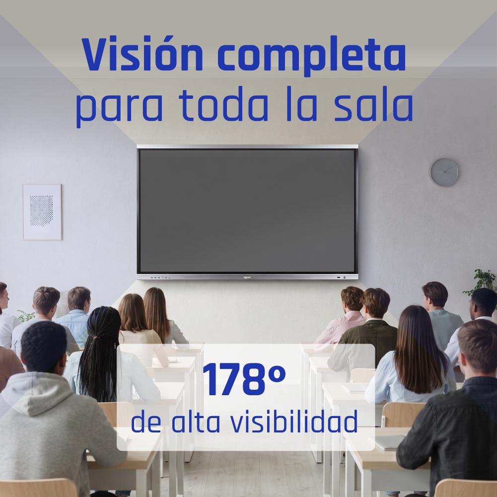 iggual Orchid 86" Webcam Plasma interativo 2,18 m (86") LED Wi-Fi 400 cd/m² 4K Ultra HD Preto Ecrã táctil Processador built-in Android - Imagem de Detalhe 19