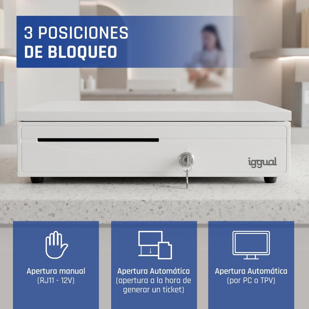 iggual IRON-30PW Gaveta de dinheiro eletrónica - Imagem de Detalhe 20