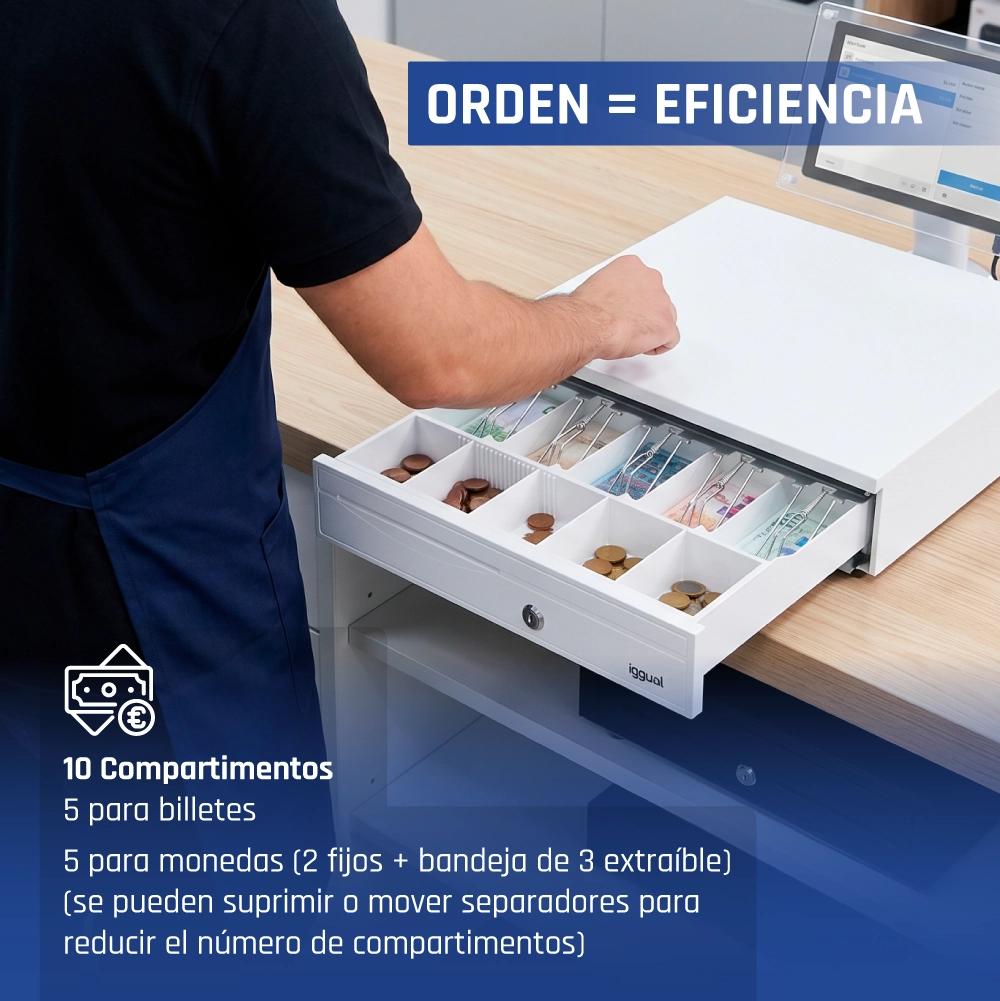 iggual IRON-30PW Gaveta de dinheiro eletrónica - Imagem de Detalhe 23