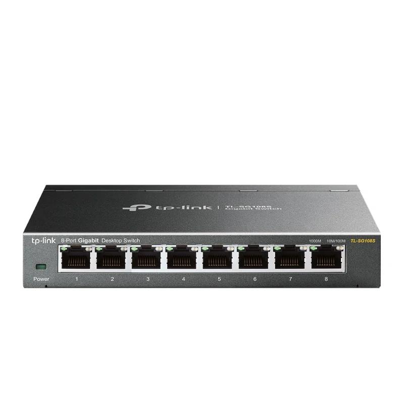 TP-Link Omada TL-SG108S switch de rede Não-gerido Gigabit Ethernet (10/100/1000) Preto - Imagem de Detalhe 8