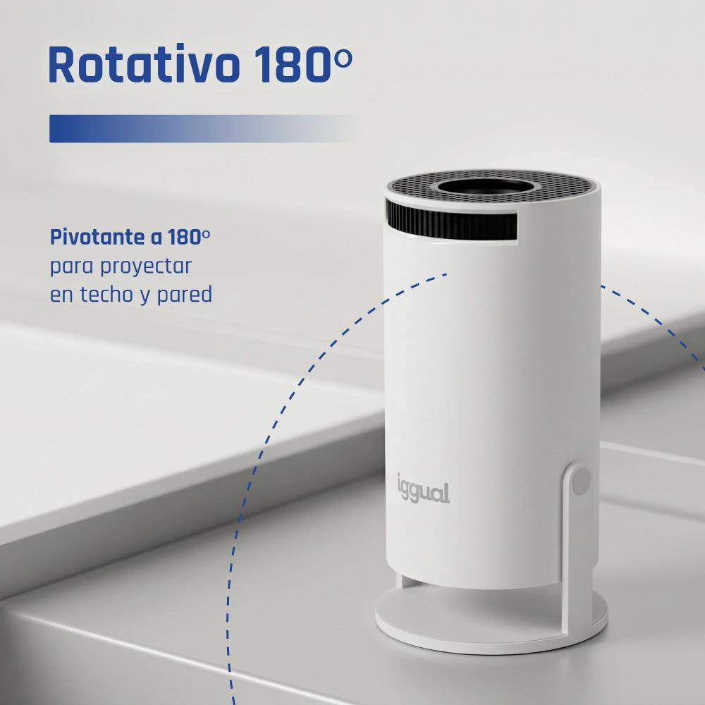 iggual IGG318973 Projetor 120 ANSI lumens 720p (1280x720) Branco - Imagem de Detalhe 25