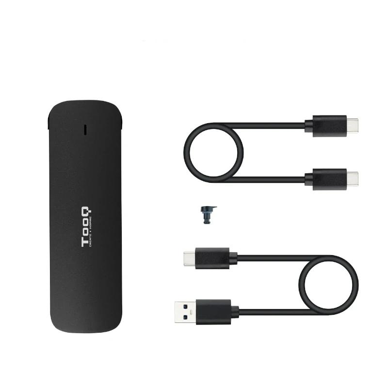 TooQ TQE-2201B Caixa para Discos Rígidos Compartimento SSD Preto M.2 - Imagem de Detalhe 11