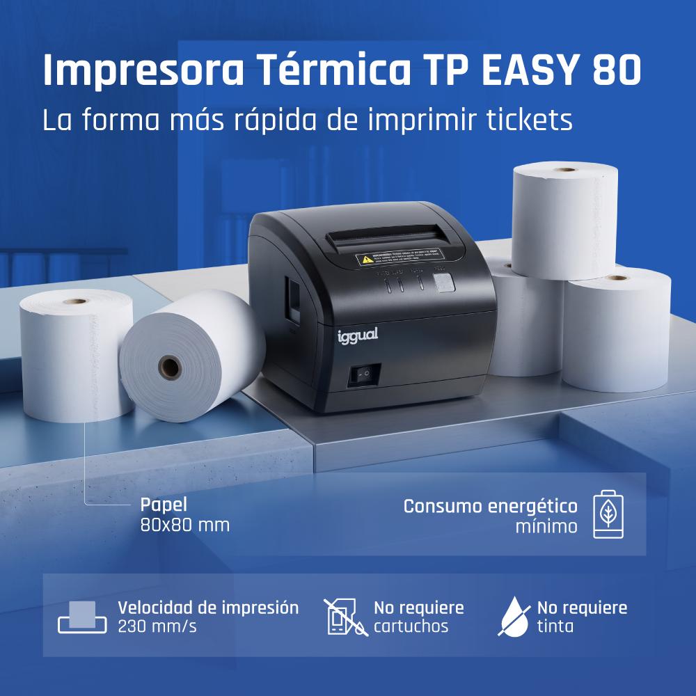 iggual TP Easy 80 203 x 203 DPI Com fios Termal Impressora POS - Imagem de Detalhe 14