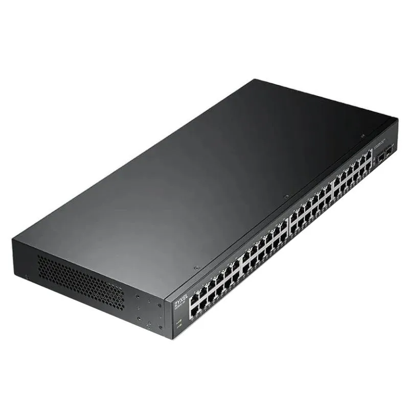 Zyxel GS1900-48HPv2 Gerido L2 Gigabit Ethernet (10/100/1000) Power over Ethernet (PoE) Preto - Imagem de Detalhe 11