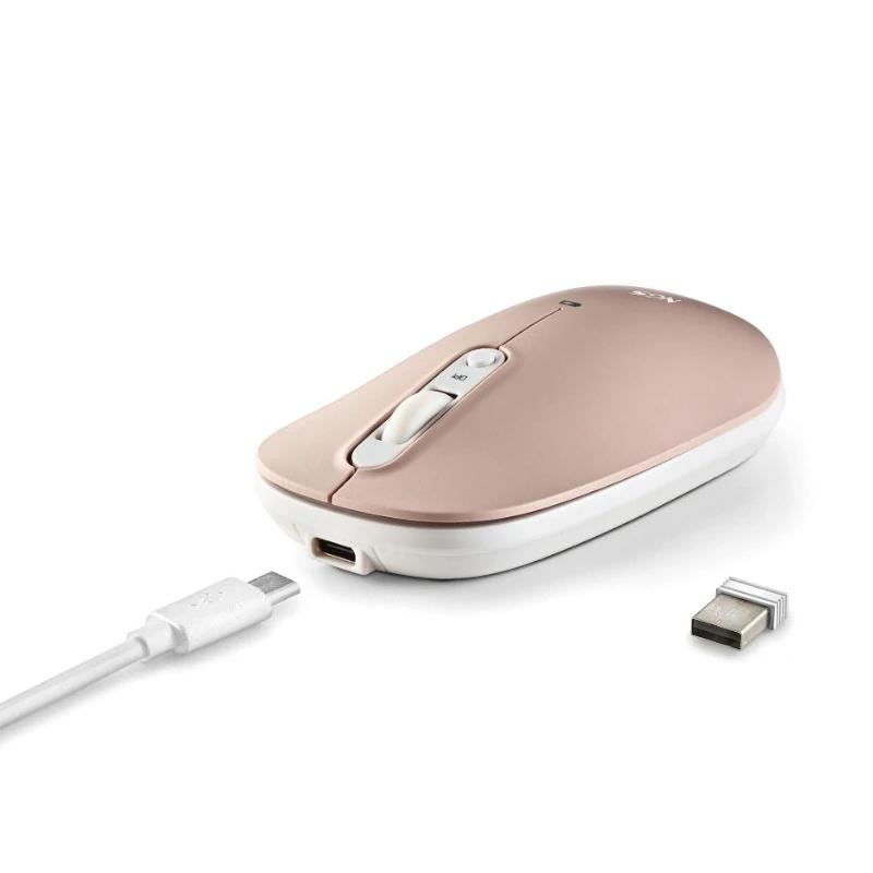 NGS SHELL RB rato Escritório Ambidestro RF Wireless + Bluetooth Ótico 1600 DPI - Imagem de Detalhe 7