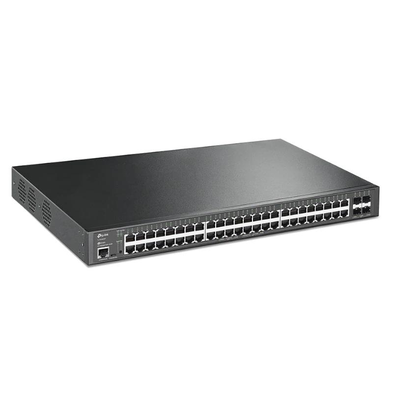 TP-Link Omada SG3452XP switch de rede Gerido L2+ Gigabit Ethernet (10/100/1000) Power over Ethernet (PoE) 1U Preto - Imagem de Detalhe 19