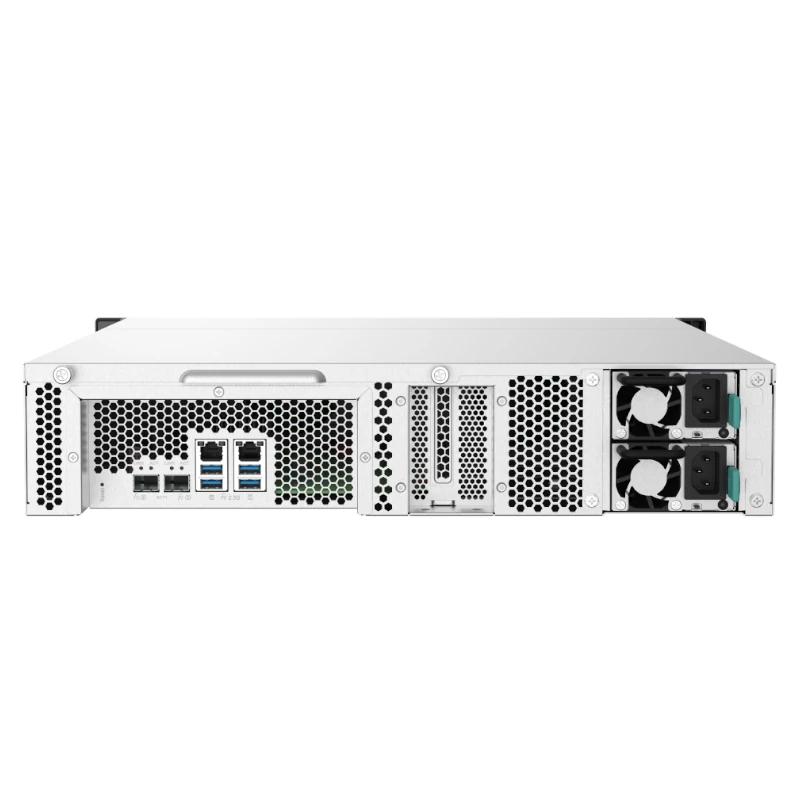 QNAP TS-832PXU-RP NAS Rack (2U) Annapurna Labs AL324 4 GB DDR4 0 TB QNAP Turbo System Preto - Imagem de Detalhe 12