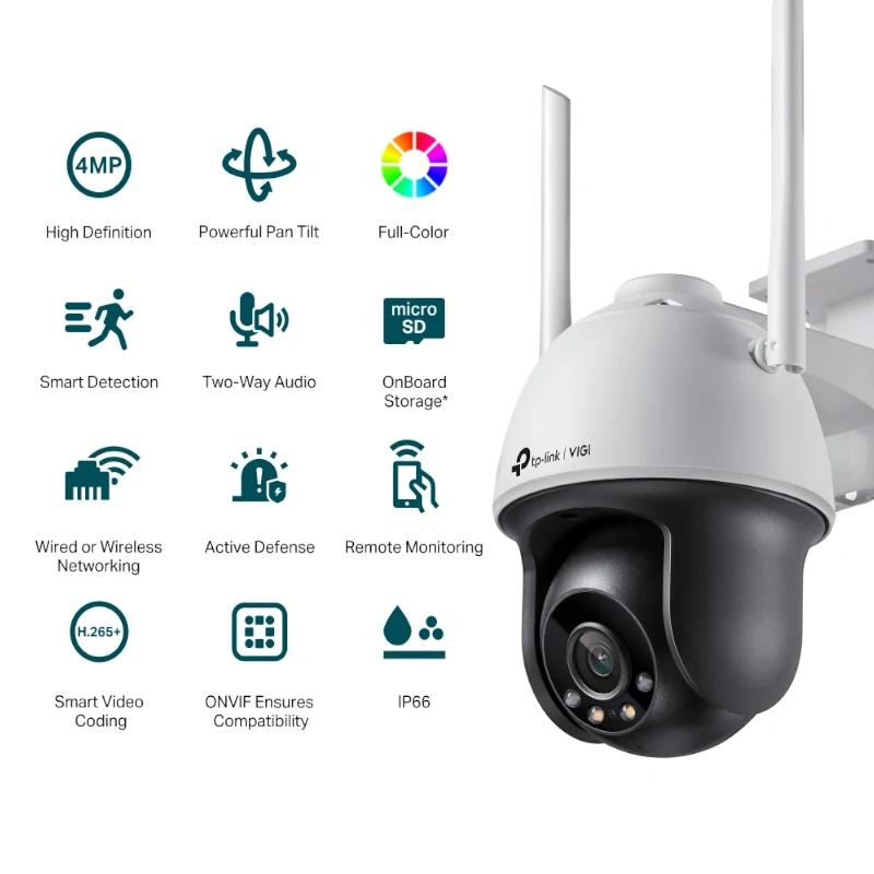 TP-Link VIGI C540-W V1 Torreta Câmara de segurança IP Interior e exterior 2560 x 1440 pixels Teto/parede - Imagem de Detalhe 8