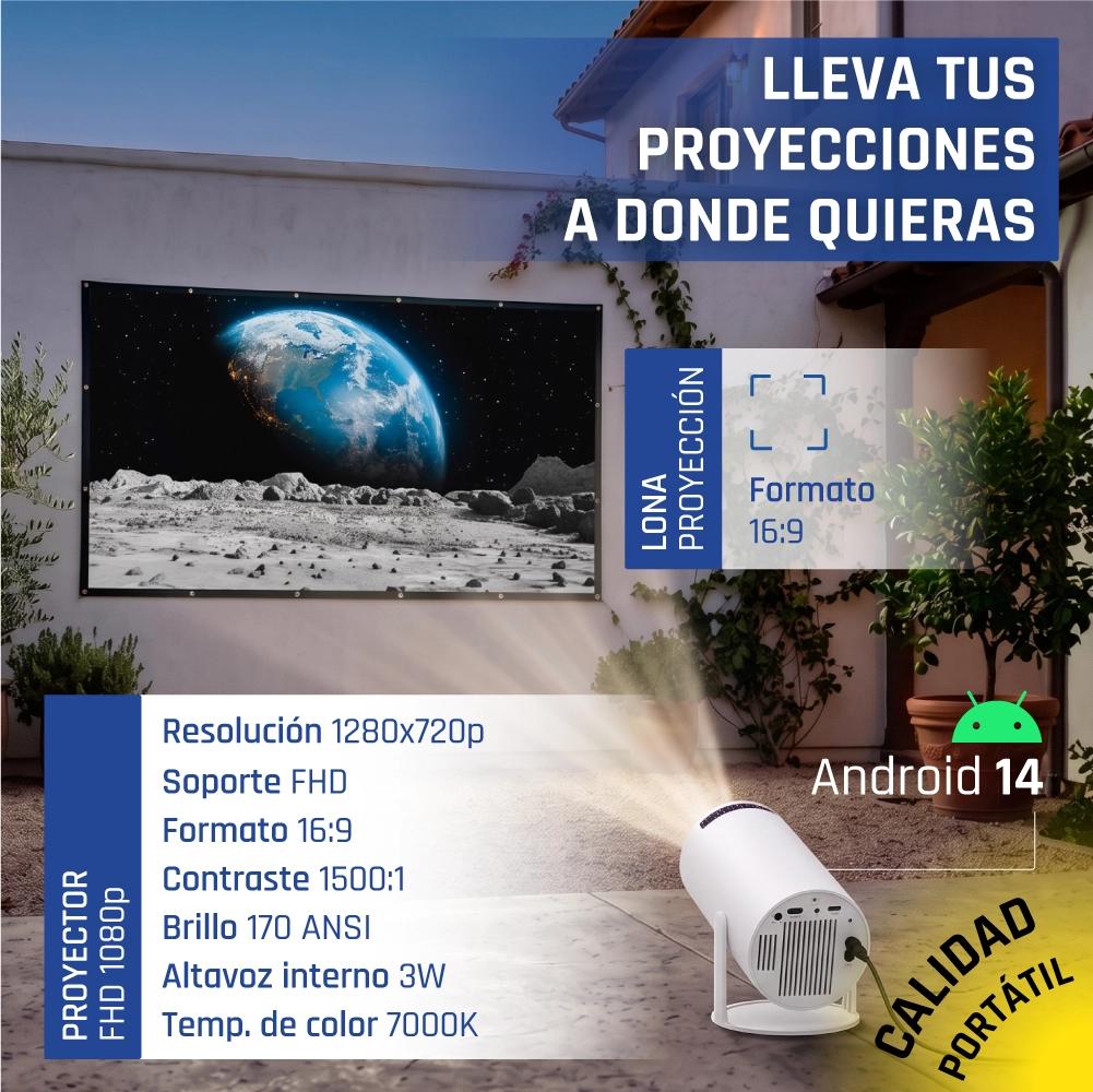 iggual IGG318973+IGG318126 Projetor 120 ANSI lumens 720p (1280x720) Branco - Imagem de Detalhe 24