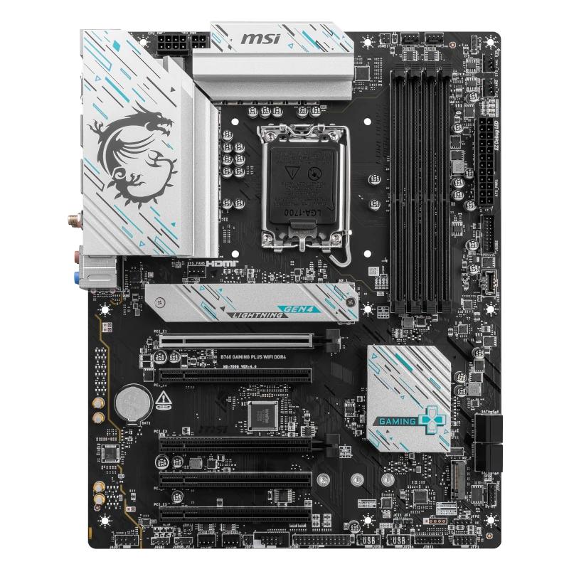 MSI B760 GAMING PLUS WIFI DDR4 motherboard Intel B760 LGA 1700 ATX - Imagem de Detalhe 17