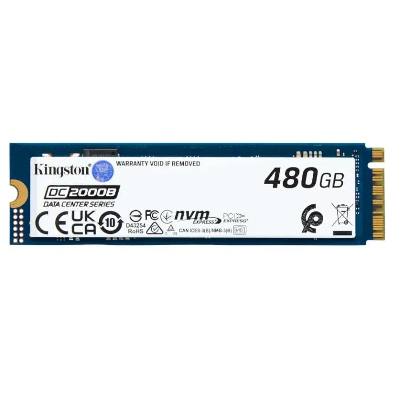 Kingston Technology DC2000B 480 GB M.2 PCI Express 4.0 NVMe 3D TLC - Imagem de Detalhe 13