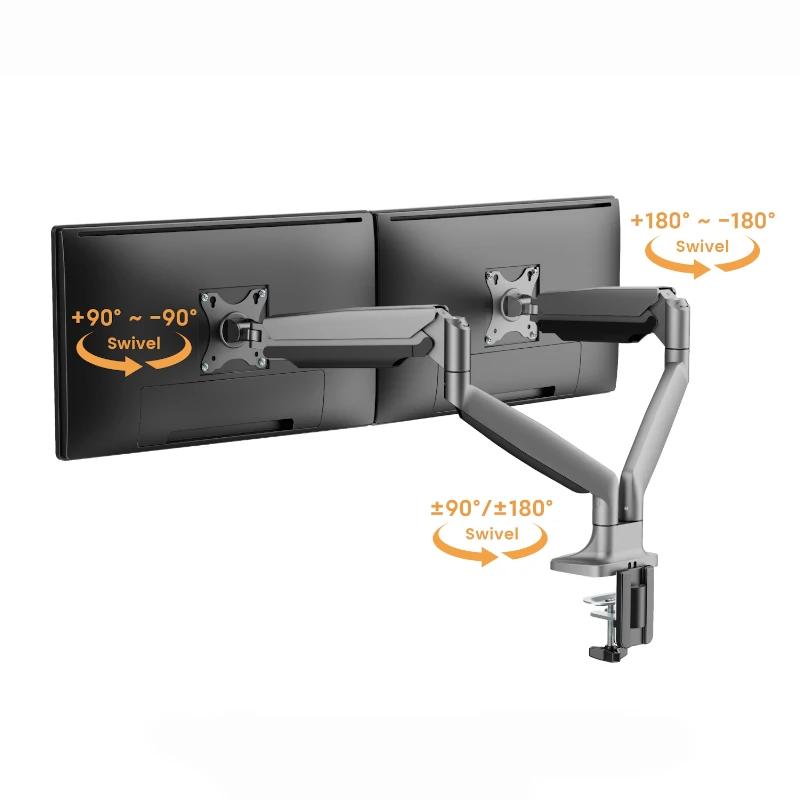 Ewent EW1528 montagem e suporte para monitores 88,9 cm (35") Secretária Prateado - Imagem de Detalhe 3
