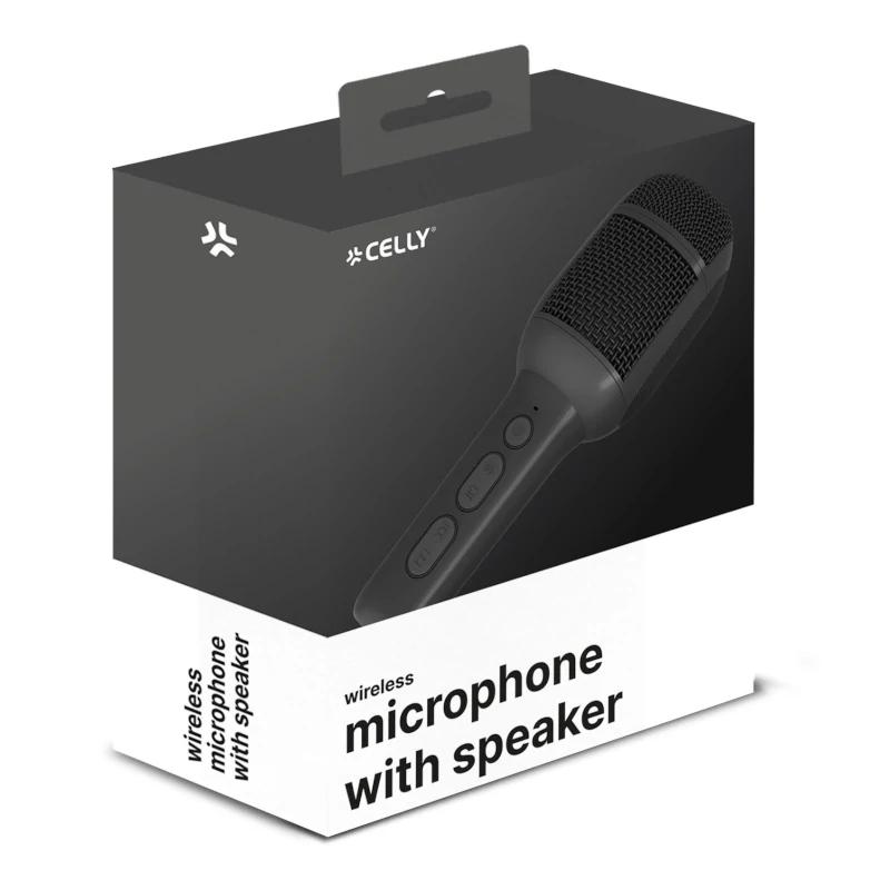 Celly KIDSFESTIVAL2BK microfone Preto Microfone de karaoke - Imagem de Detalhe 2