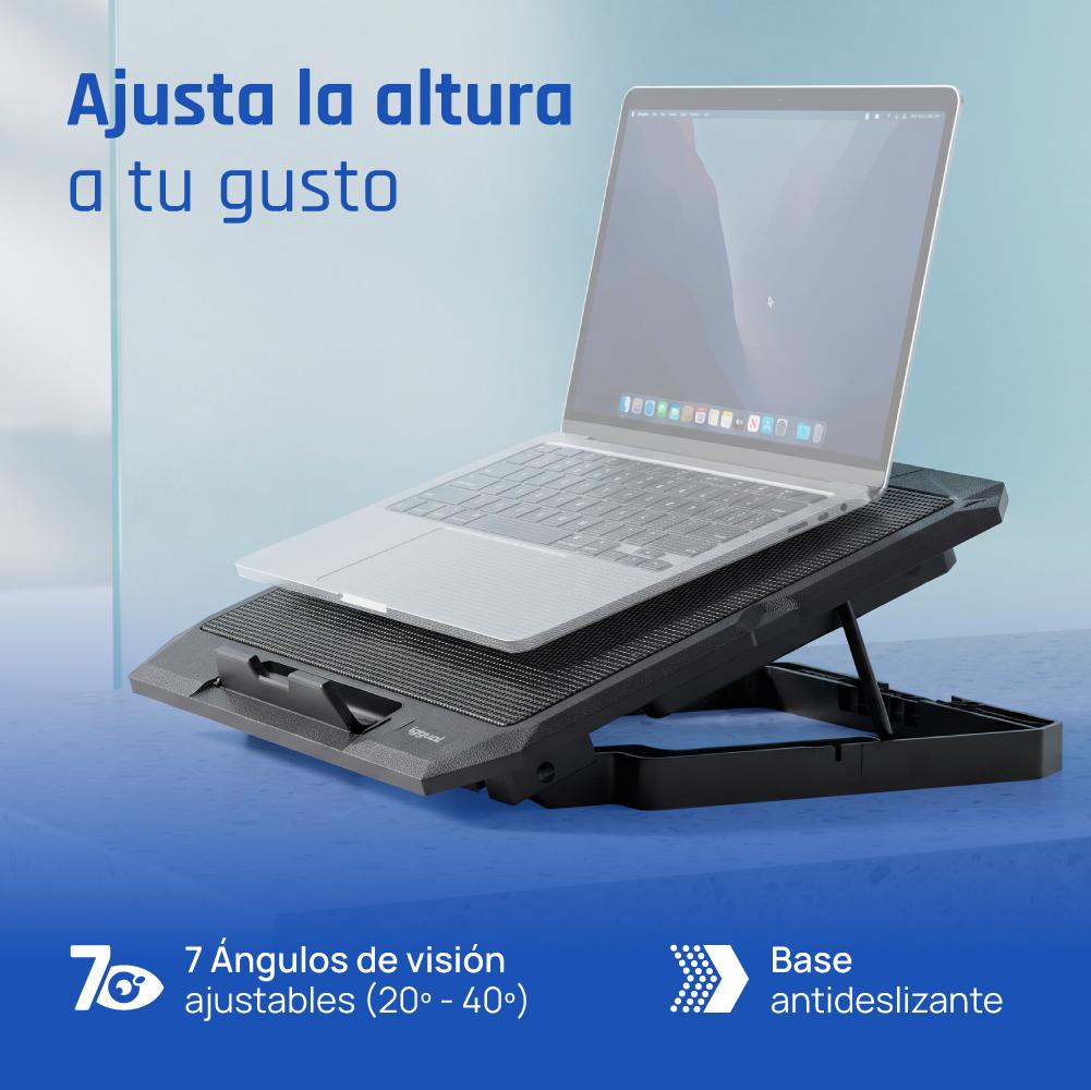 iggual RP4V17 Suporte para computador portátil Preto 43,2 cm (17") - Imagem de Detalhe 6
