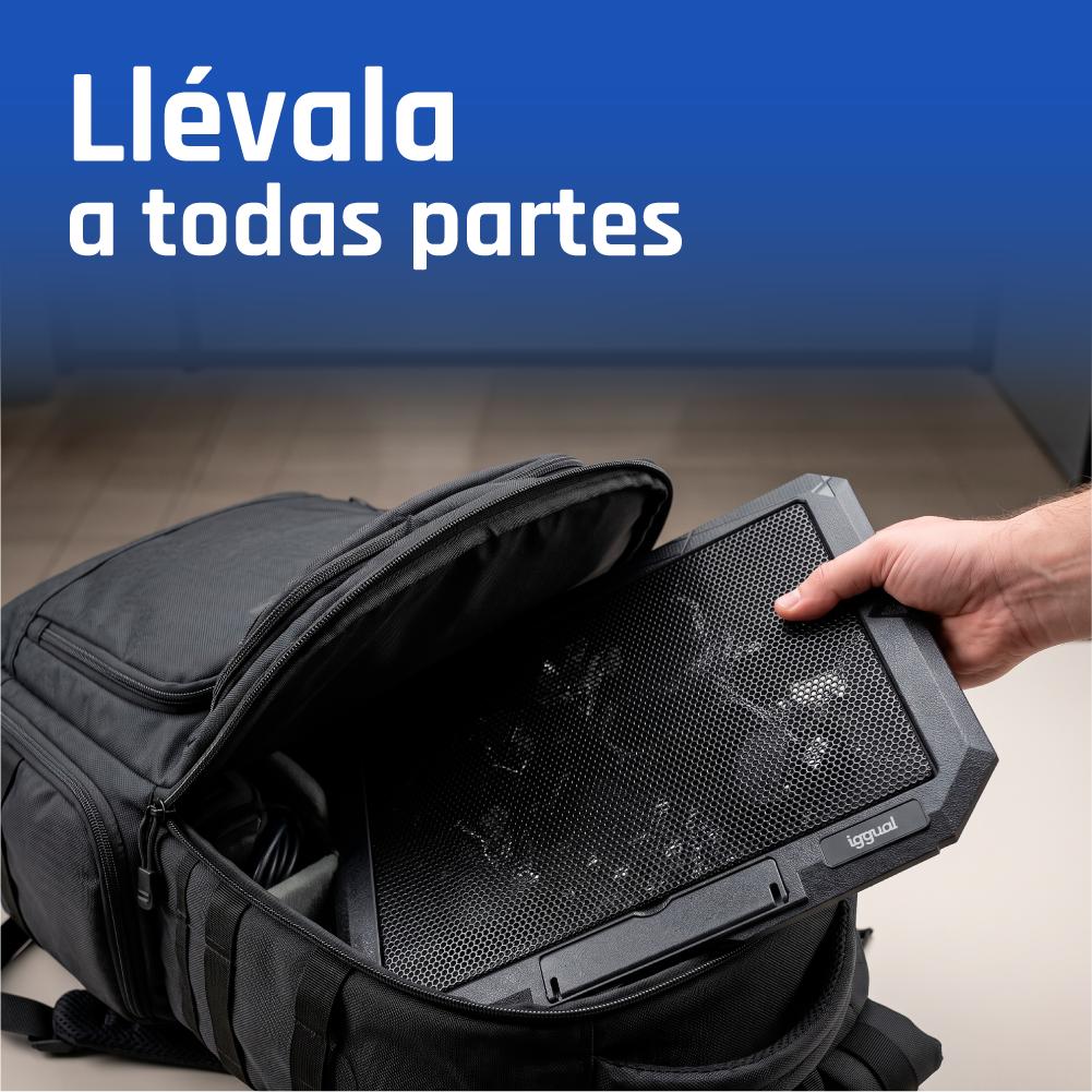 iggual RP4V17 Suporte para computador portátil Preto 43,2 cm (17") - Imagem de Detalhe 9