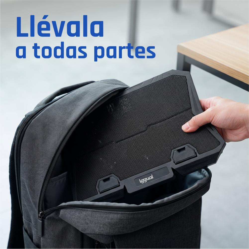 iggual RP6V17 Suporte para computador portátil Preto 43,2 cm (17") - Imagem de Detalhe 9
