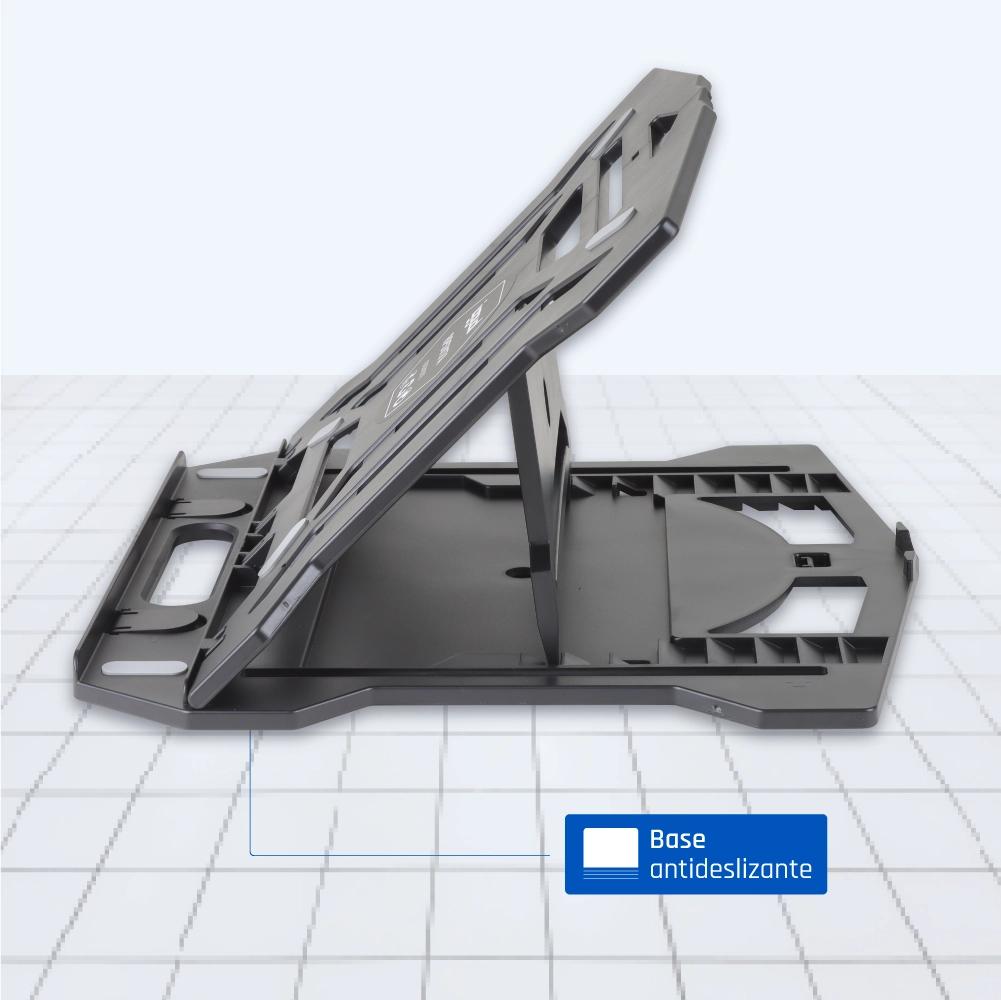 iggual RPSV17A Suporte para computador portátil Preto 43,2 cm (17") - Imagem de Detalhe 6