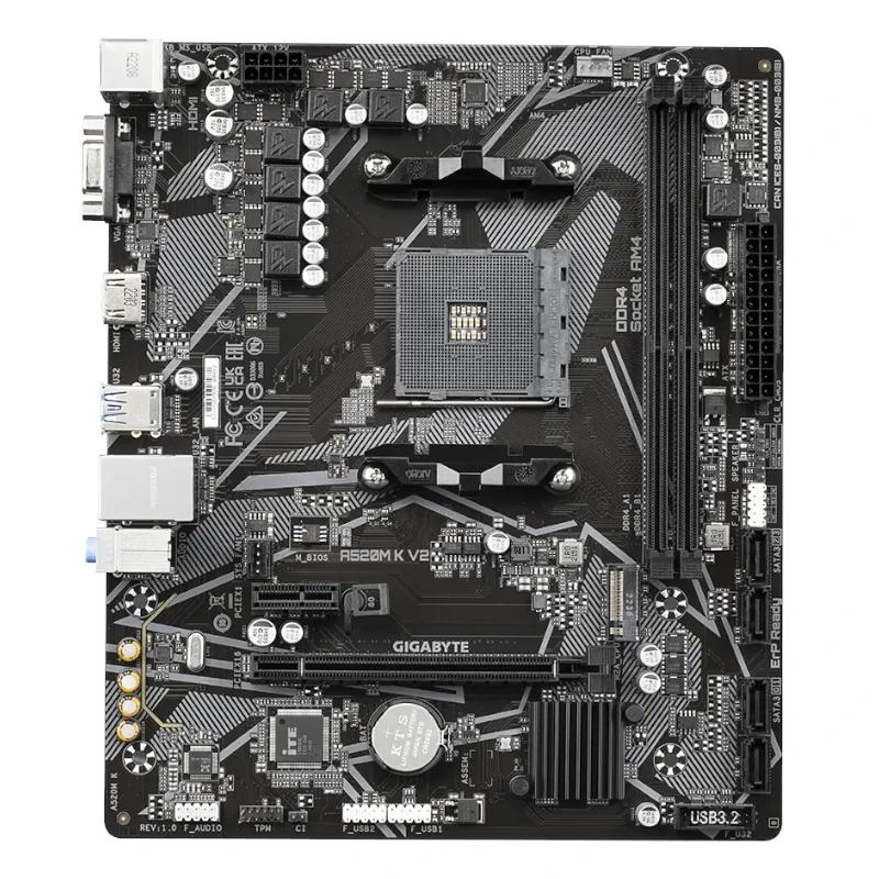 GIGABYTE A520M K V2 motherboard AMD A520 Socket AM4 micro ATX - Imagem de Detalhe 10