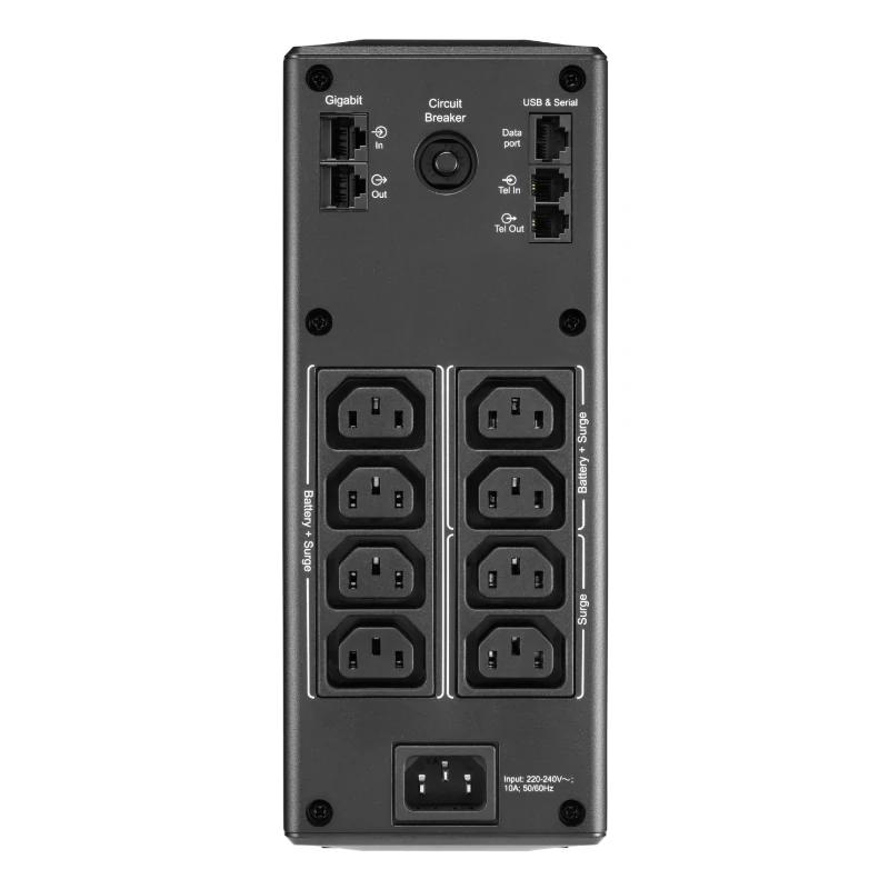 APC BR1600MI UPS Linha interativa 1,6 kVA 960 W 8 tomada(s) CA - Imagem de Detalhe 10