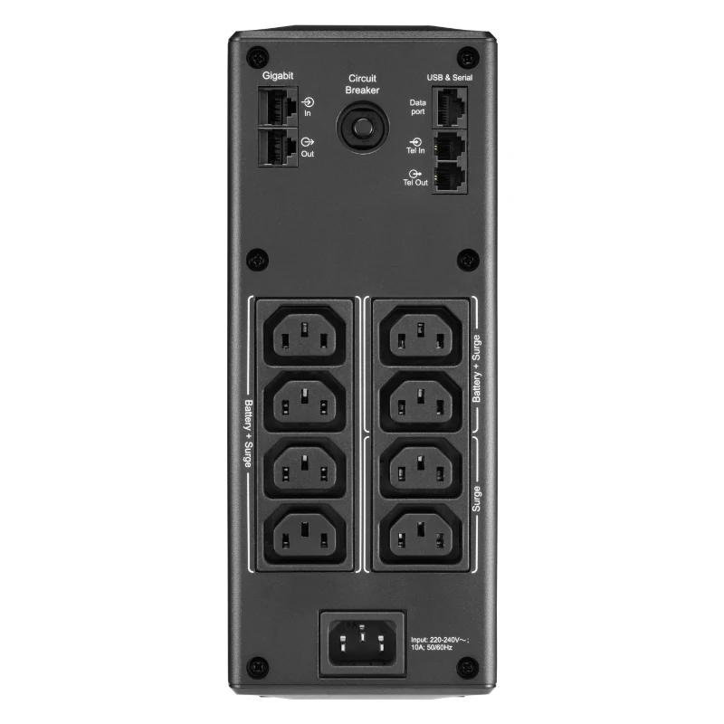 APC BR1300MI UPS Linha interativa 1,3 kVA 780 W 8 tomada(s) CA - Imagem de Detalhe 6