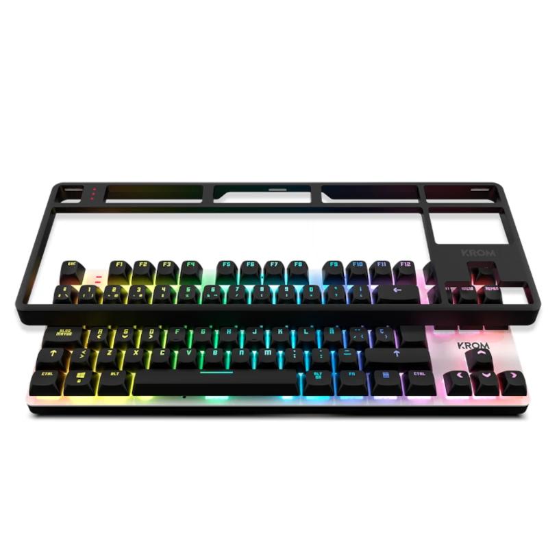 KROM Mini teclado KERNEL PRO Mecânico sem fios. RGB - Imagem de Detalhe 16