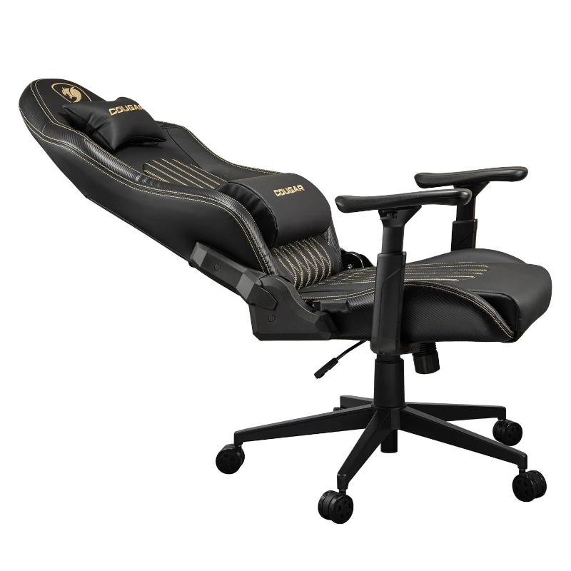 COUGAR CGR-EXP-ROB Cadeira de jogos para PC Assento estofado e alcochoado Preto, Dourado - Imagem de Detalhe 19