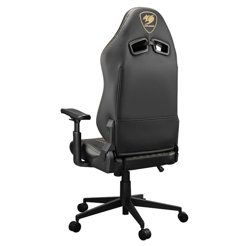 COUGAR CGR-EXP-ROB Cadeira de jogos para PC Assento estofado e alcochoado Preto, Dourado - Imagem de Detalhe 21